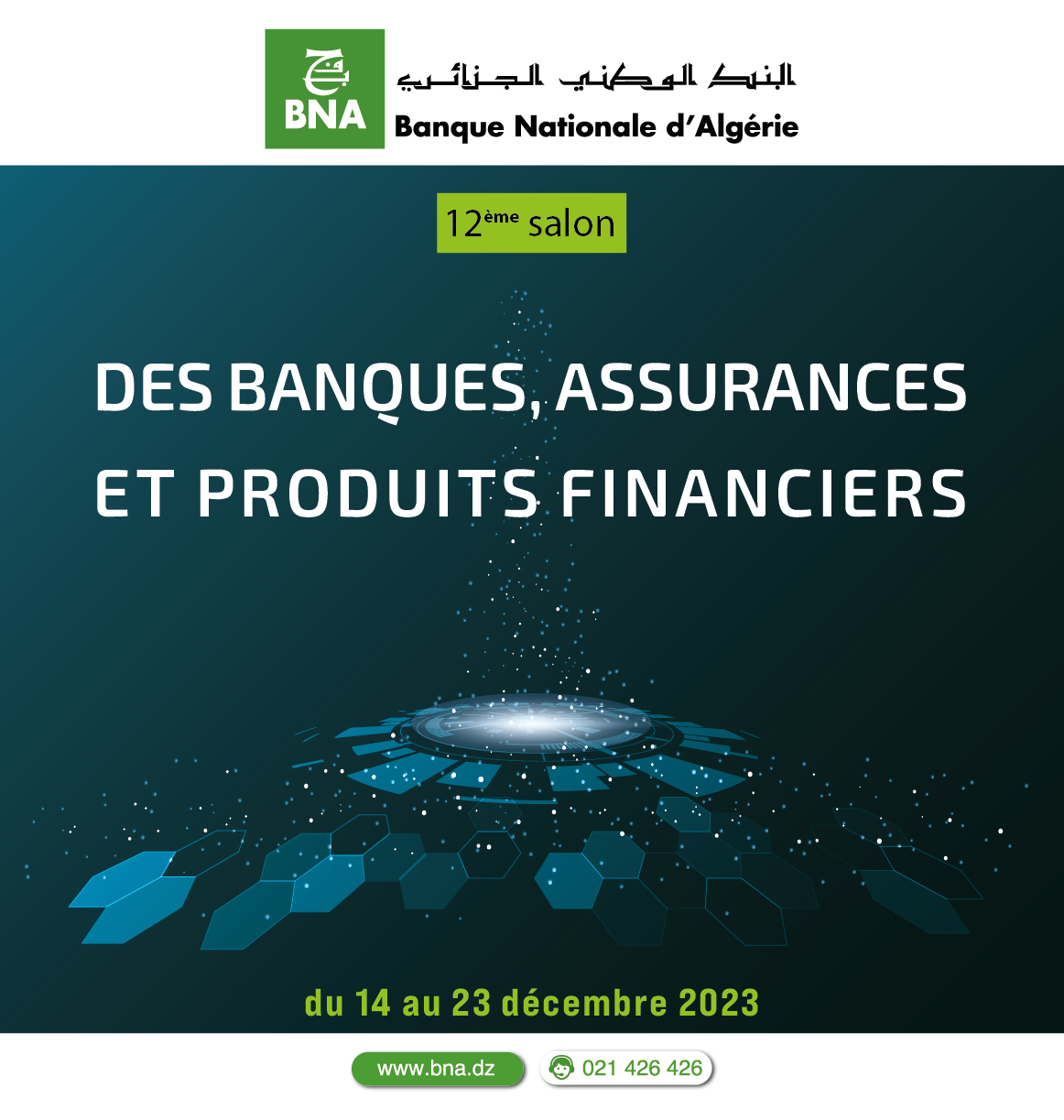 Participation de la BNA à la 12ème édition de l’Expofinances